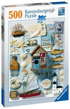 Image of Ravensburger Maritime Flair 500 Piece Jigsaw Puzzle