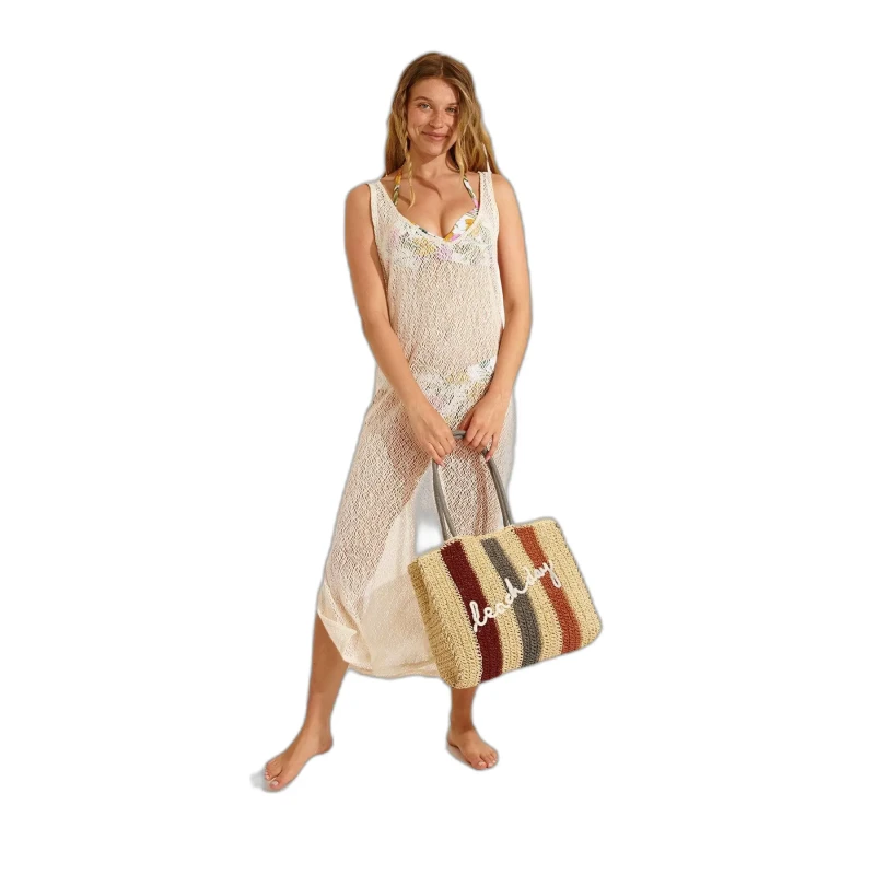 Image of banana moon Womens tote Bag Banana Moon Anselmo Madigui Gris Female TU