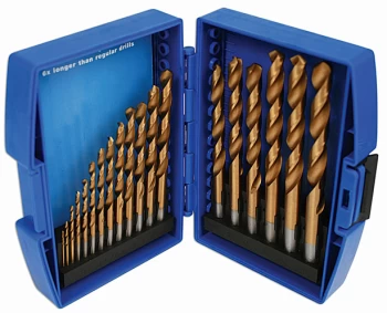 image of Laser Tools 4004 Drill Set - Titanium Coated 19pc