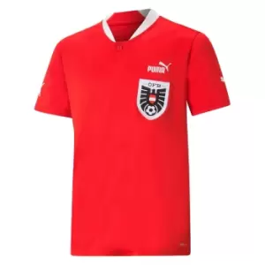 Image of 2022-2023 Austria Home Shirt (Kids)