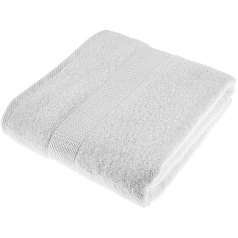Image of Homescapes Turkish Cotton Jumbo Towel White
