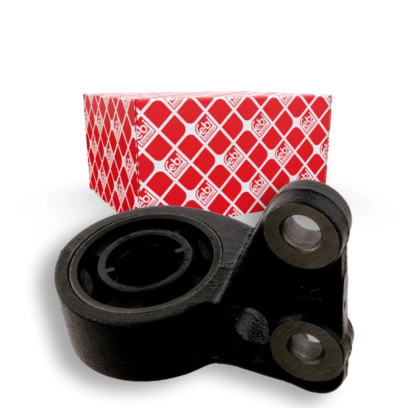 Image of FEBI BILSTEIN 30715 Arm Bushes Right, with holder Elastomer Control Arm-/Trailing Arm Bush (251)