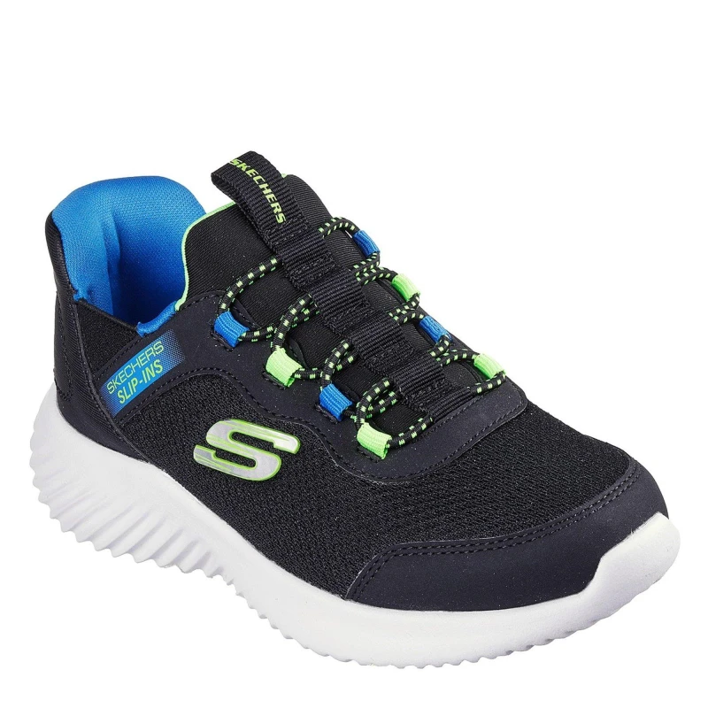 Image of Skechers Bounder Slip-ins Sneaker Black male