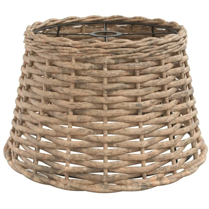 Image of VIDAXL Vidaxl - Ceiling Lamp Shade Brown Ø38x23cm Wicker 8720845803490