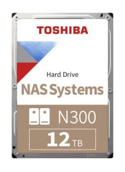 image of Toshiba N300 12TB High-Reliability NAS Hard Drive