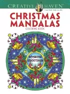 Image of creative haven christmas mandalas coloring book