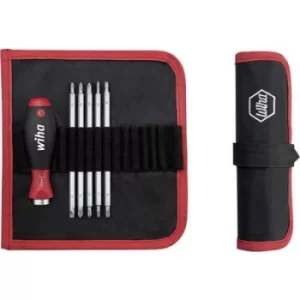 Image of Wiha Workshop Interchangeable bits set 6 Piece Slot, Phillips, Pozidriv, TORX socket