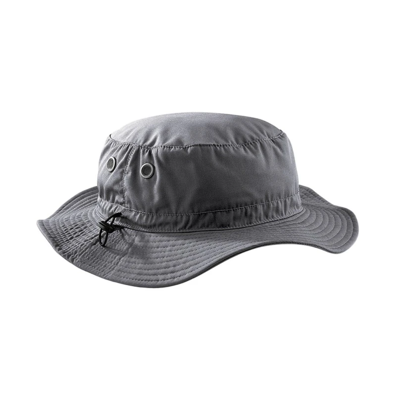 Image of Beechfield Beechfield Men Cargo Bucket Hat in Dark Grey Dark Grey One Size Male 5063527289421