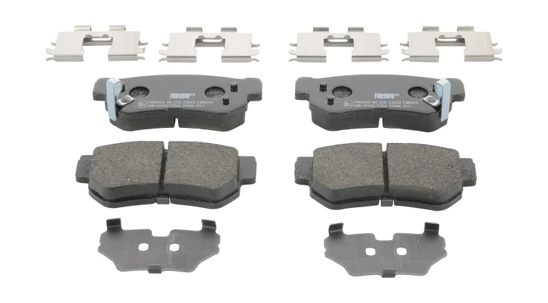 Image of Brake pad set FERODO FDB4247