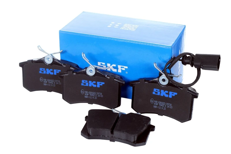Image of SKF VKBP 90452 E Brake pad set incl. wear warning contact Brake Pad Set,disc brake (402)