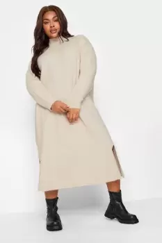 Image of Front Seam Detail Jumper Dress