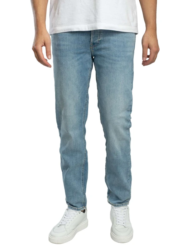 Image of jack & jones Mike Original 171 Tapered Jeans Blue Denim 36W x 34L