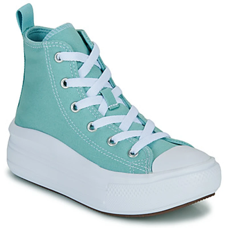 Image of Converse light green all star move Girls Junior trainers Light Green UK 10 (EU 27)