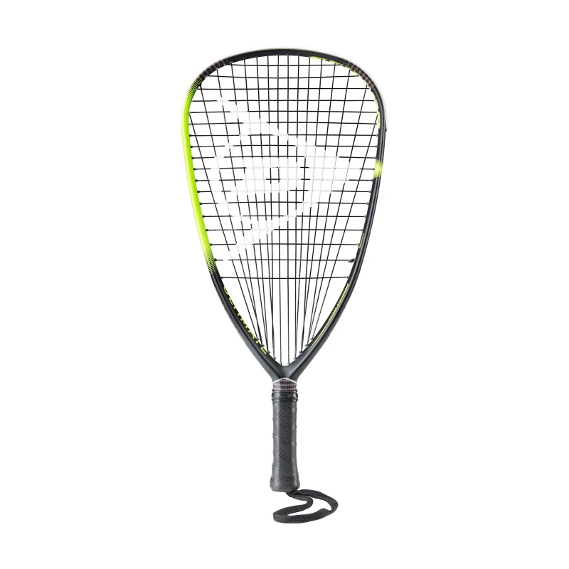 Image of Dunlop Hyperfibre Ultimate Black/Yellow unisex One Size