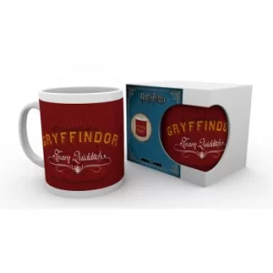 Image of Harry Potter Quidditch Crest Mug