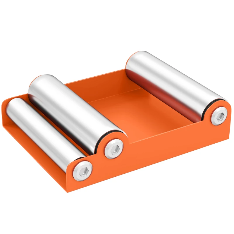Image of HOMCOM HOMCOM Motorcycle Wheel Roller Stand for Tyre Cleaning and Chain Lubrication in Orange Orange One Size Unisex 5063603366411