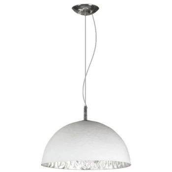 image of Linea Verdace Lighting - Linea Verdace Moon Face Dome Pendant Ceiling Lights White