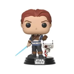 image of Star Wars Jedi Fallen Order Cal Kestis & BD-1 Pop! Vinyl Figure