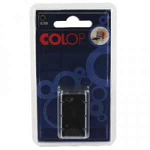 image of Colop E20 Replacement Pad Black Pack of 2 E20BK