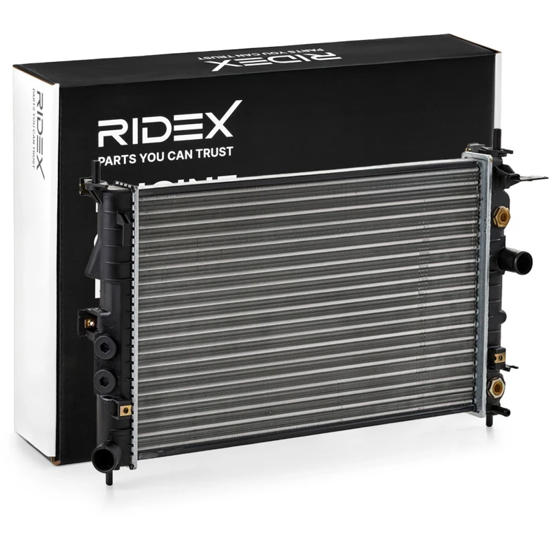 Image of RIDEX 470R0218 Engine radiator Aluminium Aluminium Radiator,engine cooling (470)