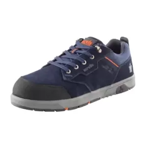 Image of Scruffs Navy Blue Safety Trainers, Size 10