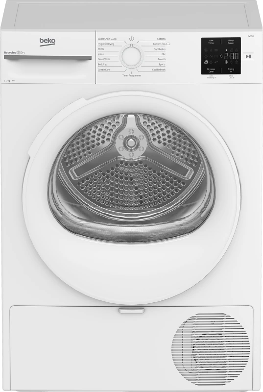 Image of Beko BM3T3713W 7Kg Heat Pump Tumble Dryer - White - A+ Rated