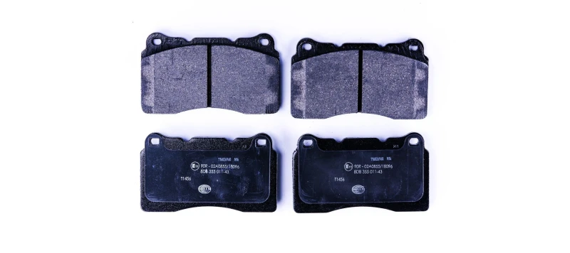 Image of HELLA Brake pad set HELLA 8DB 355 011-431