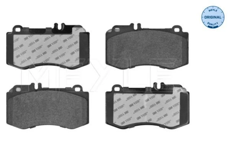 Image of Brake pad set MEYLE 025 249 7618