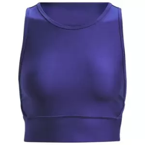 Image of Under Armour Heatgear Armour Crop Top Womens - Purple