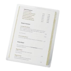 Image of Durable SEAL IT A4 Self Laminating Cards Transparent Pack of 50 Self Laminating Cards