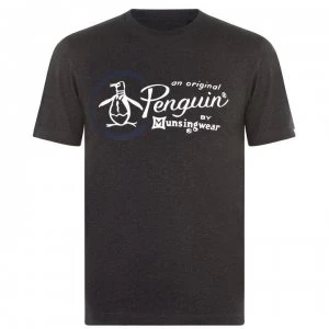 Image of Original Penguin Combo Short Sleeve T Shirt - Charcoal 005