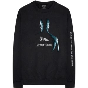 Image of Tupac - Changes Unisex Large T-Shirt - Black