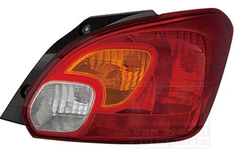 Image of VAN WEZEL 3263932 Rear light without bulb holder, Right Combination Rearlight (391)