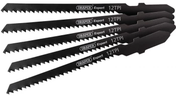 Image of Draper DT119BO 83mm Jigsaw Blades (5 Piece) 81723