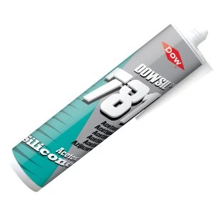 image of Dowsil 781 Silicone Sealant Black 310ml