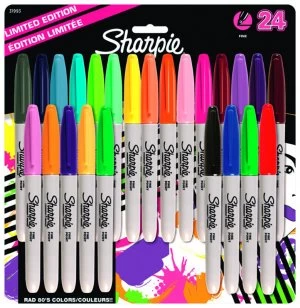 Sharpie Fine Pastel Asstd S0944841 Pk24