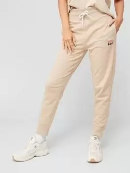 Image of BOSS Triple Logo Jogger - Beige, Beige, Size XL, Women