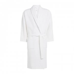 Image of Hotel Collection Bathrobe - Waffle White