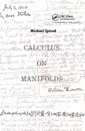 Image of calculus on manifolds a modern approach to classical theorems of advanced c