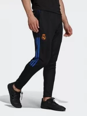 Image of adidas Real Madrid Tiro Training Tracksuit Bottoms, Black Size M Men