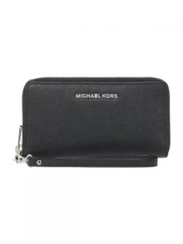 Image of Michael Kors Jetset travel function phone case Black