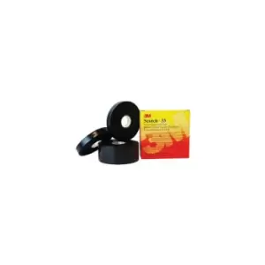 image of 33 Scotch Vinyl Plastic Electrical Tape 19MMX32.9M - 3M