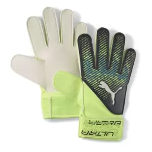 image of Puma Ultra Grip Goalkeeper Gloves - Yellow