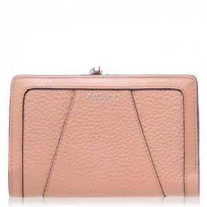 image of Radley Wood Fold Over Purse - Dark Butter