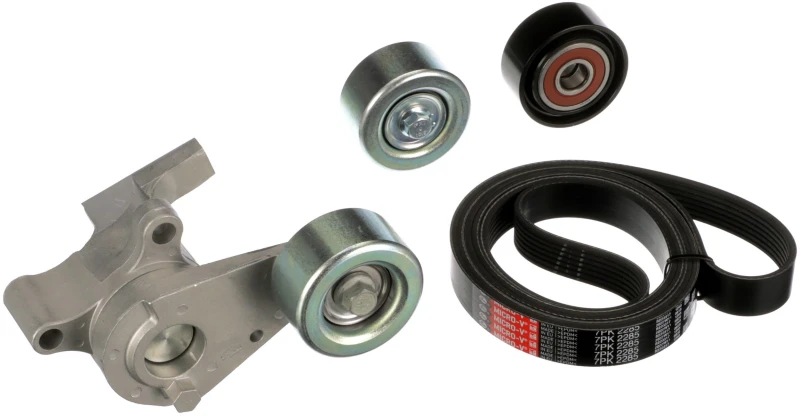 Image of GATES K047PK2285 V-ribbed belt set FleetRunner V-Ribbed Belt Set (542)