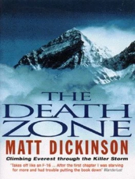 Image of The Death Zone by Matt Dickinson Paperback