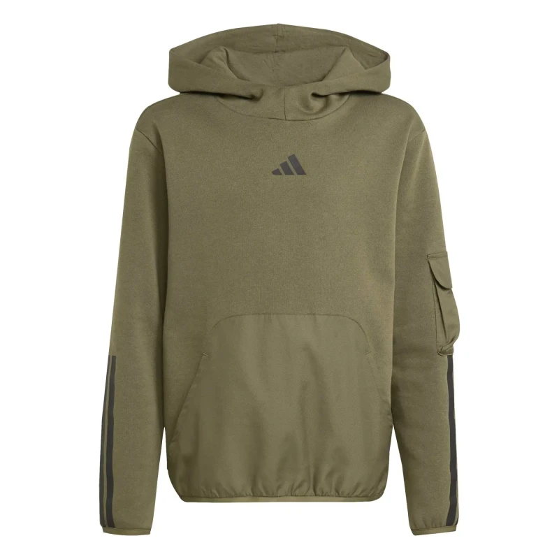 Image of Adidas Child hoodie adidas Utility Vert Unisex 13/14 ans
