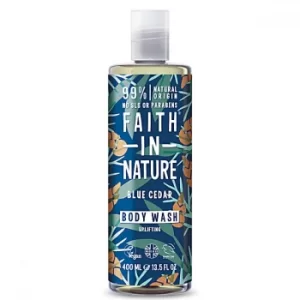 image of Faith in Nature Blue Cedar Body Wash