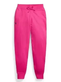 Image of Ralph Lauren Girls Jog Pants - Pink, Size Age: 8-10 Years=M, Women