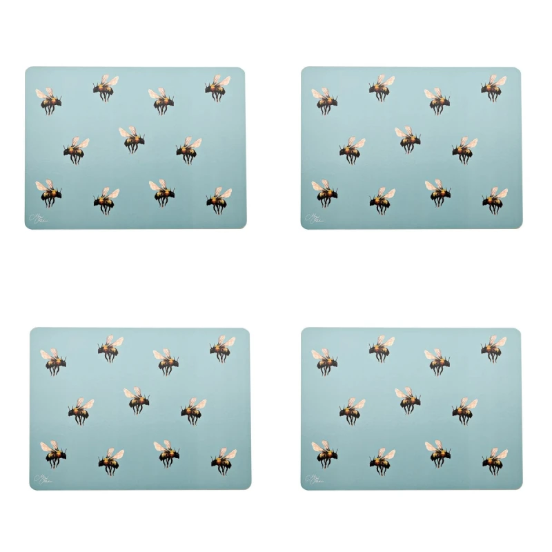 Image of Meg Hawkins Set of 4 Placemats Bee Multi